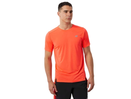 Camiseta de Hombre NEW BALANCE Accelerate Ss Rojo (S)