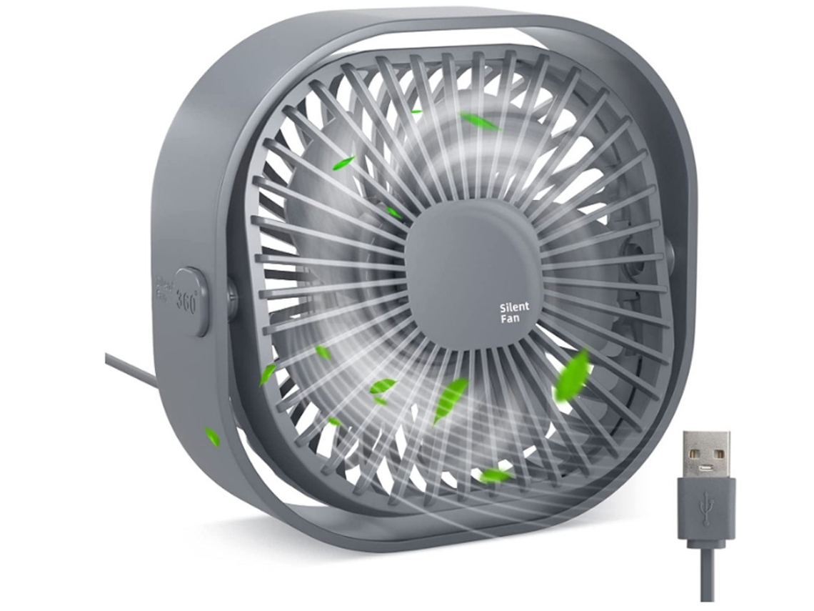 Ventilador de mesa YIZHOOD Fans271 Gris