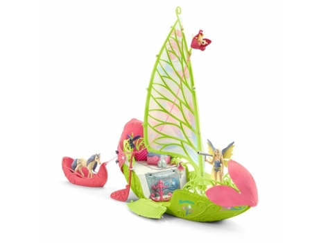 Figuras de Jugar SCHLEICH Playset Sera's magical flower boat Caballo Plástico (Edad Mínima Recomendada: 3 años)