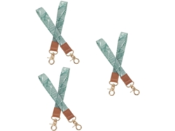 Juego De 3 Llaveros Con Correas Para La Muñeca, Fáciles De Sujetar Para Manos Y Mochilas Escolares, 2 Piezas X