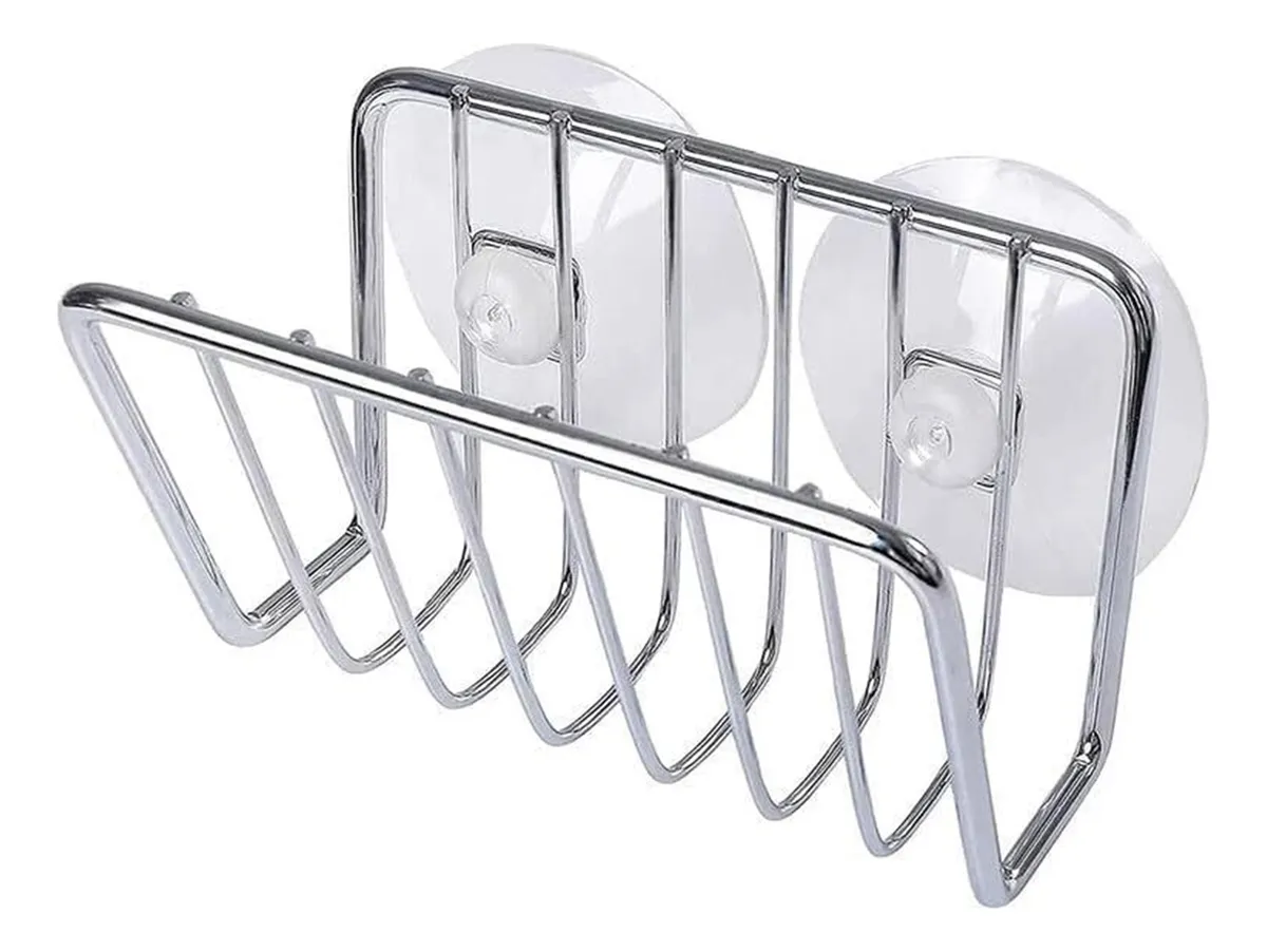 Piezas para portaesponjas de fregadero de cocina con ventosasavayotoy