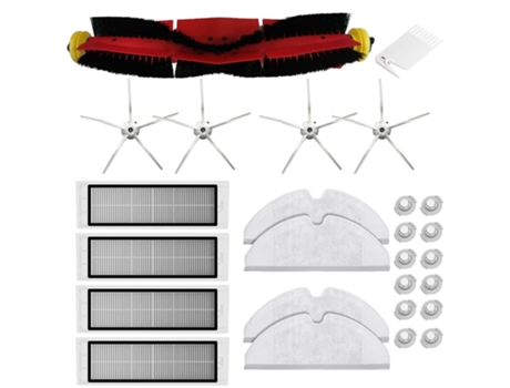 26 piezas de cepillo de rodillo 5 brazos filtros de Cepillo Lateral piezas de repuesto para Xiaomi Roborock S6 S5 Max accesorios de limpieza del hogar