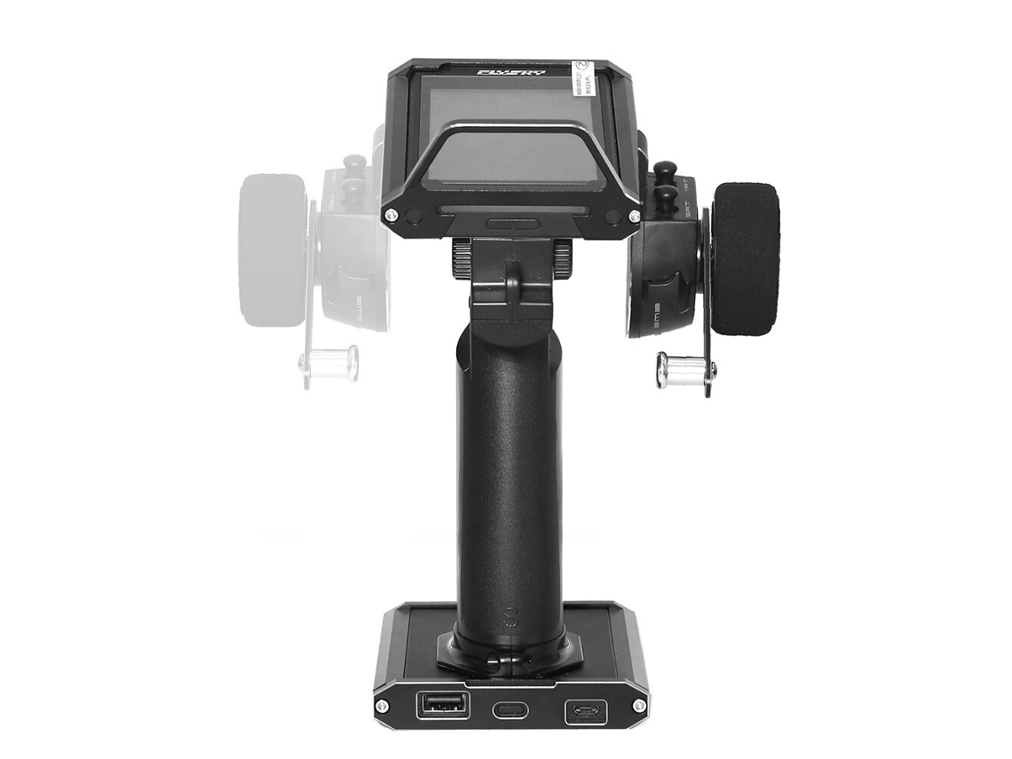 Adaptador Control Remoto Aleación Aluminio Fibra Carbono Gatillo Ajustable Volante Flysky Nb4 Nb4+ Nb4 Pro