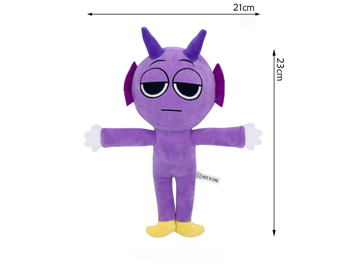 Incredibox Sprunki Peluche 47 - Muñeco De Suave 23x21cm 50g