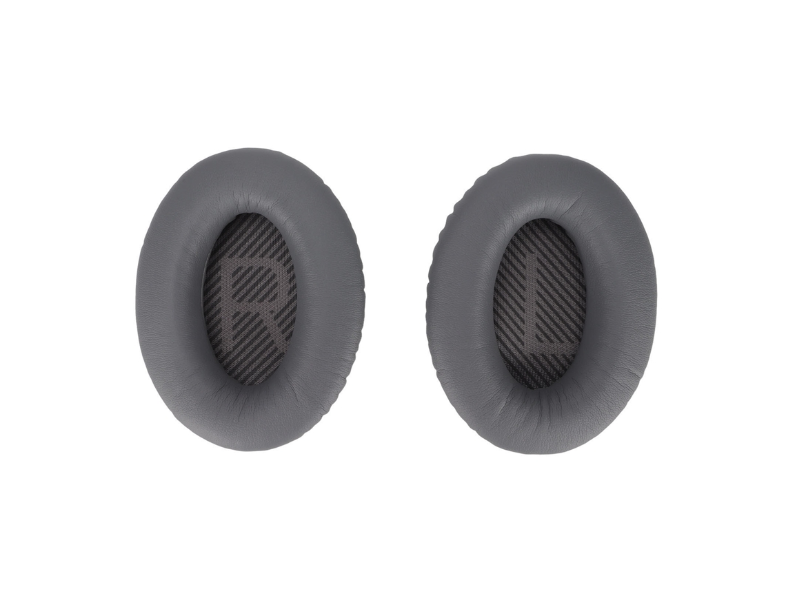 Almohadillas De Repuesto Para Auriculares Con Espuma Aislante De Ruido Y Cuero Proteico Para Qc35 Qc35 Ii Gris Oscuro