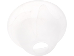 Cubierta De Cristal Blanco E27 Hecha A Mano, Ligera, Para Lámpara Colgante, Accesorio Decorativo.