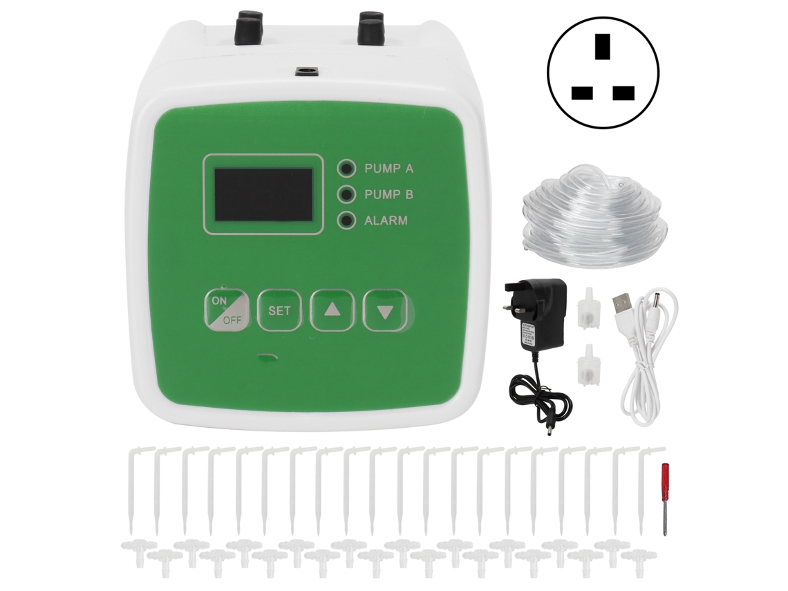 Sistema de riego automático inteligente USB con temporizador para jardín