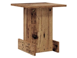 Mesa Auxiliar | Mesa Lateral Madera Vieja 35,5 X 35 X 40 Cm