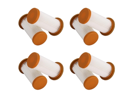 Acessórios para aspirador de pó com filtro hepa 8 peças para philips fc8198 fc8199