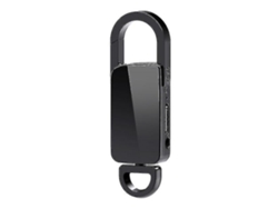 Llavero Grabador Activación Grabación De Audio Unidad Flash Usb Reproductor Mp3 Portátil 32Gbnegro YEMAESRE