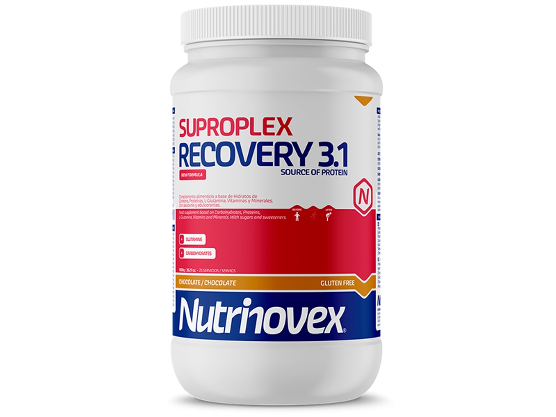 Suplemento Alimentar NUTRINOVEX Suproplex Recovery 3.1 (1 Kg - Fresa)