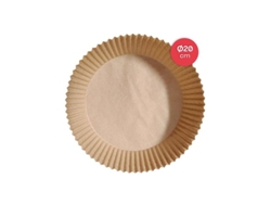 Papel Para Freidora De Aire Redondo Ø20cm (pack De 100 Unidades)