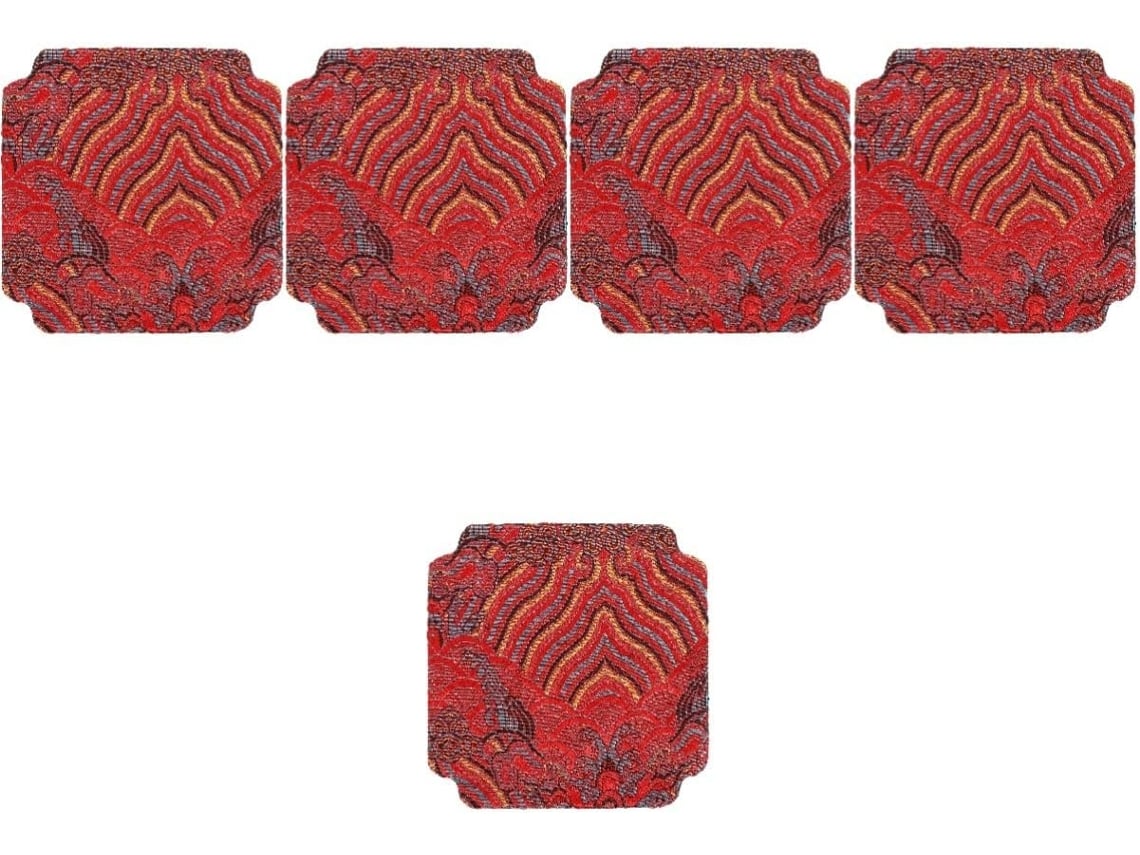 Posavasos/manteles Individuales Florales Para Tazas De Té: Estos Posavasos Decoran La Mesa Forma Hermosa Y Pro