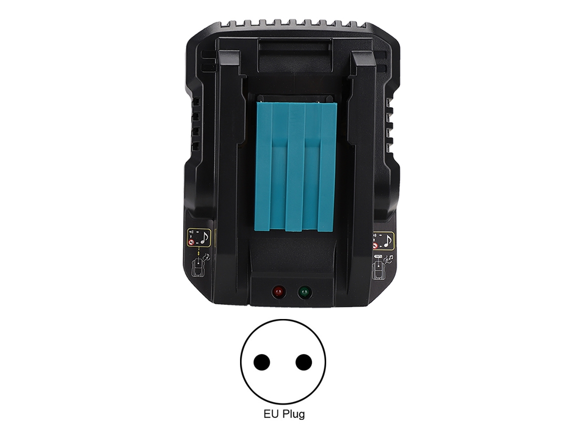 Cargador De Repuesto Universal De 14,4-18 V Para Herramientas Eléctricas Makita Dc18ra Dc18rc (abs)