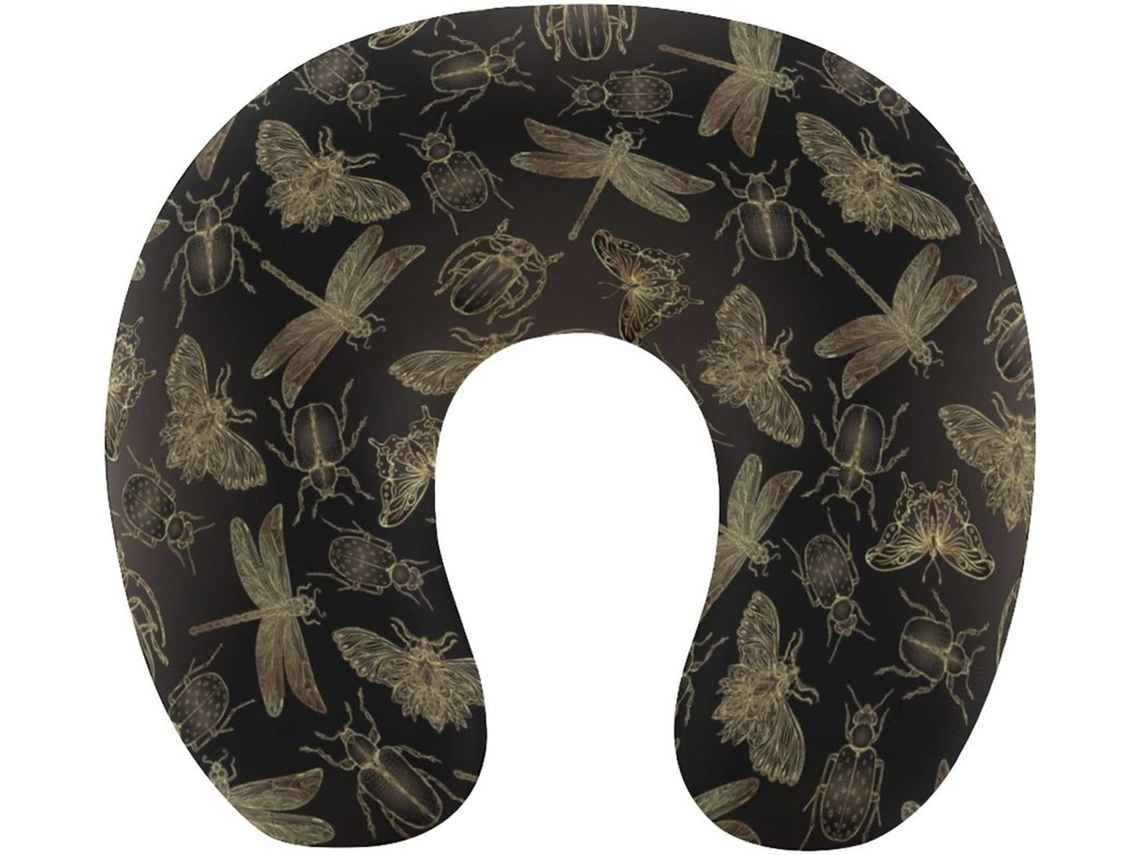 Almohada Forma Escarabajos, Mariposas Espuma Viscoelástica Viscoelástica Fácil Relajación Cómodos