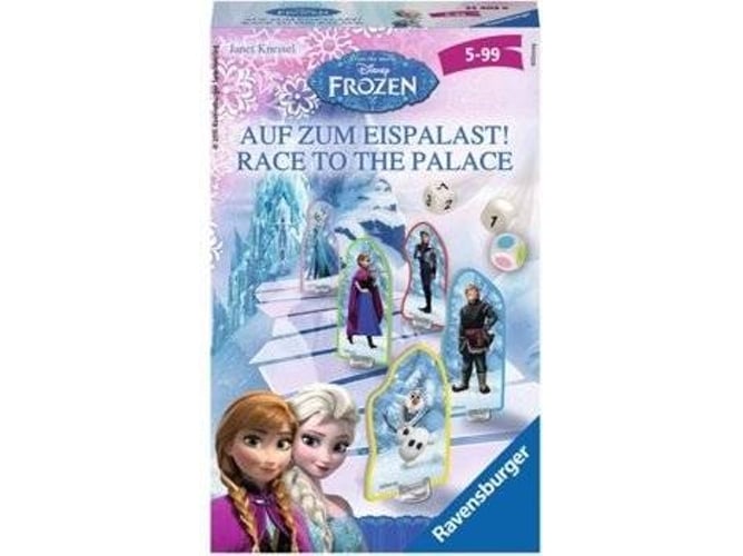 Juego de Mesa RAVENSBURGUER Disney Frozen - Race to the Palace (Edad Mínima: 5)