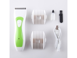 Cortapelos Eléctrico Recargable Para Niños (verde Y Blanco) - Herramientas De Corte De Pelo