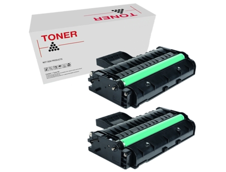 Pack 2 Tóners Compatibles Ricoh Aficio Sp201N Sp204Sn Sp203S Sp211 407999 407254 Sp 201E Sp 201He