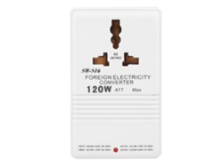 Adaptador Convertidor De Voltaje Elevador/reductor De 120 W Sw S16 Para Viajes A Bordo
