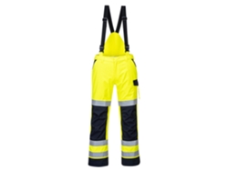 Pantalones Modaflame Rain Multi Norm Arc – Seguridad y versatilidad, azul marino y amarillo / XXL