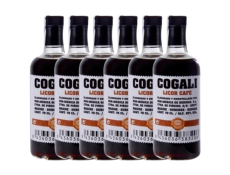 Cachaza NOR-IBERICA DE BEBIDAS Nor-Iberica De Bebidas Cogali Café (0.7 L - 6 unidades)