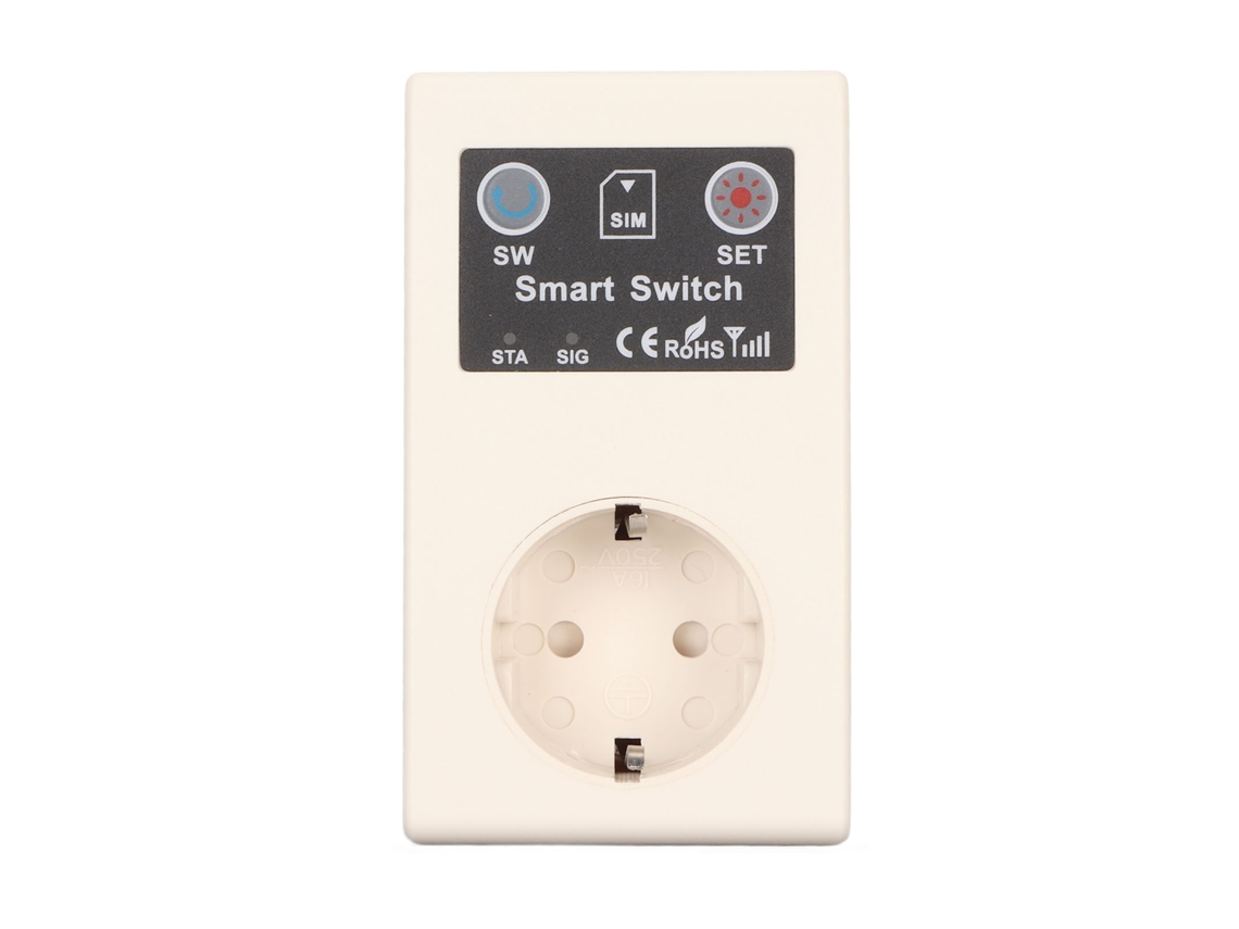 Enchufe Inteligente De 16 A, Abs, Con Control Remoto Mediante Aplicación Para Bombas, Routers Y Dispositivos Domésticos.