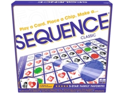 Juego de mesa de secuencias, juego de estrategia educativo para niños y familias. Merkloos