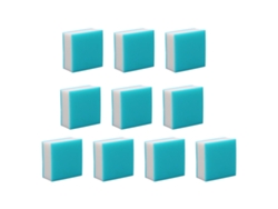 10 Piezas Bloques De Grabado De Goma Suave Para Sellos Diy Artesanales Azul Blanco 3 Capas