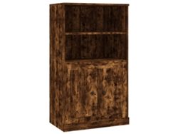 Armario alto MAISON EXCLUSIVE en derivados de madera ahumados (60x35,5x103,5 cm)