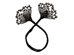 Rizador de pelo elegante y fácil de usar, rizador de moño de cristal, accesorios para el cabello estilo moño francés_c24070206 Rosewell