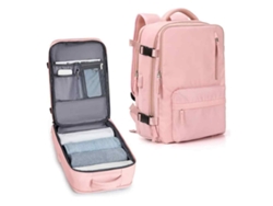 Mochila para hombre y mujer, diseño de puerto USB, correas de hombro ajustables y transpirables, gran capacidad con múltiples bolsillos, equipaje de mano Abr