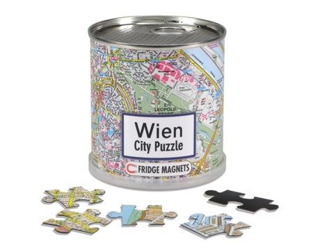 Puzzle Extragoods CP.CITYM.140 Puzle magnético 100 pieza(s) Ciudad