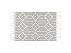 Alfombra BELIANI Tabiat de Material sintético Blanco 160x230