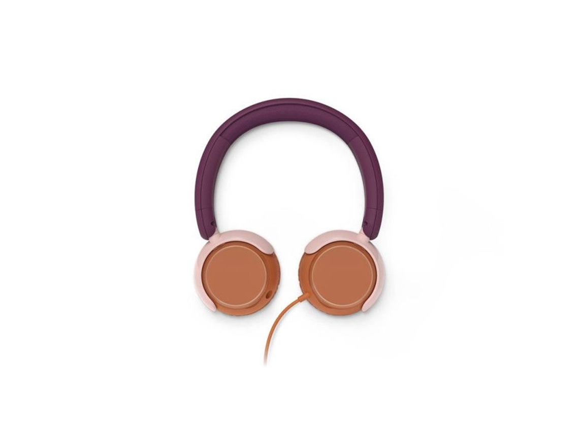 Auriculares supraaurales con cable Philips Serie 2000 Tak2000mp para niños, color violeta y magenta