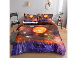 Juego Ropa Cama Blue Funda Nórdica Almohada Juego 220 X 240 Cm 140x200 50x75 200x200 220x240