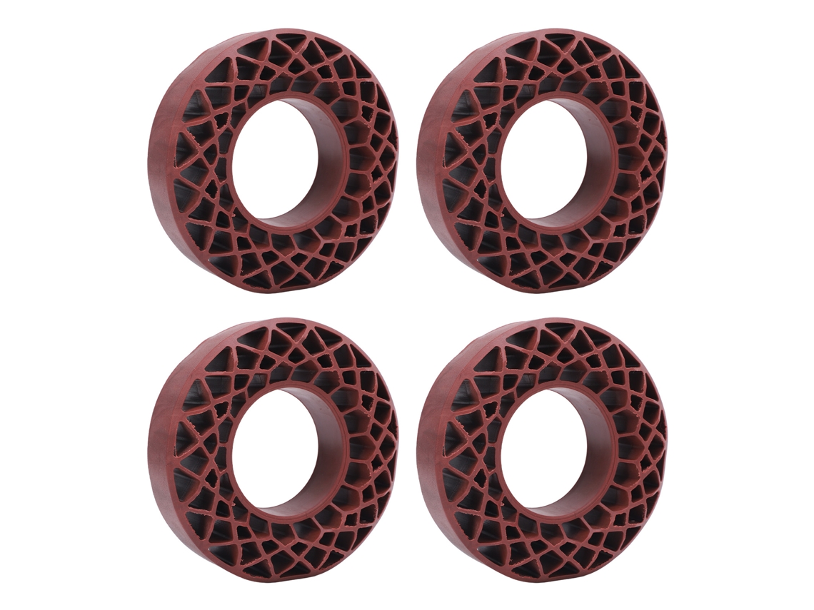 4 Piezas De Insertos De Silicona Mejorados De 1,9 Pulgadas Para Neumáticos De Coches Rc A Escala 1/10 Con Adherencia Y Estabilidad.