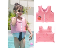 Chaleco Salvavidas Infantil Henten Home. No Requiere Inflado Para Prevenir Ahogamientos. Apto Para Niños De 10 A 30 Kg