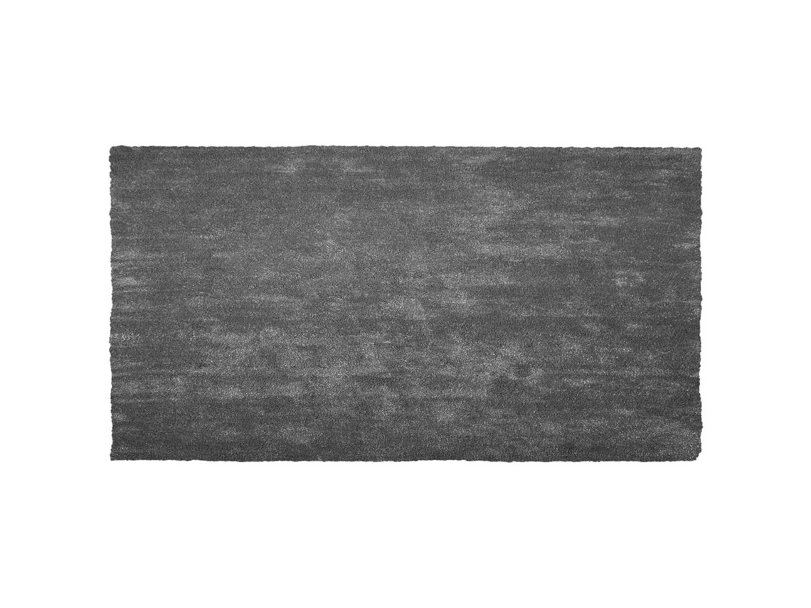 Alfombra BELIANI Demre de Poliéster Gris 80x150