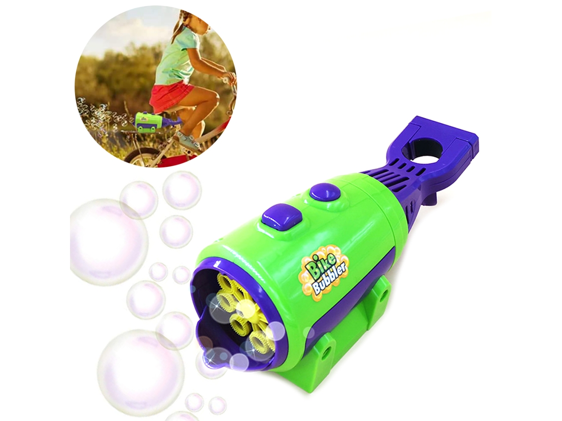 Máquina Automática De Burbujas Para Niños, Juguete Para Fiestas De Verano Y Bicicleta Infantil.
