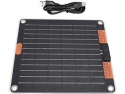 Cargador De Panel Solar Central Plegable De 30 W Con Doble Puerto Usb
