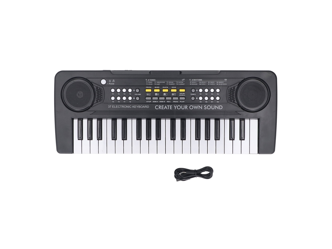 Teclado De Piano Electrónico Con 37 Teclas: Juguete Musical Educativo Para Niños A Partir De 3 Años.