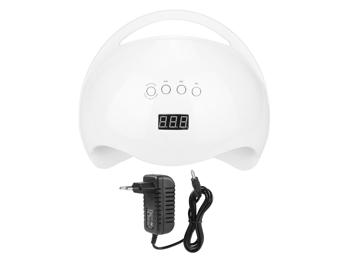 Lámpara UV inteligente KKML de 90 W para secar esmalte de uñas, máquina de curado indolora para manicuras.