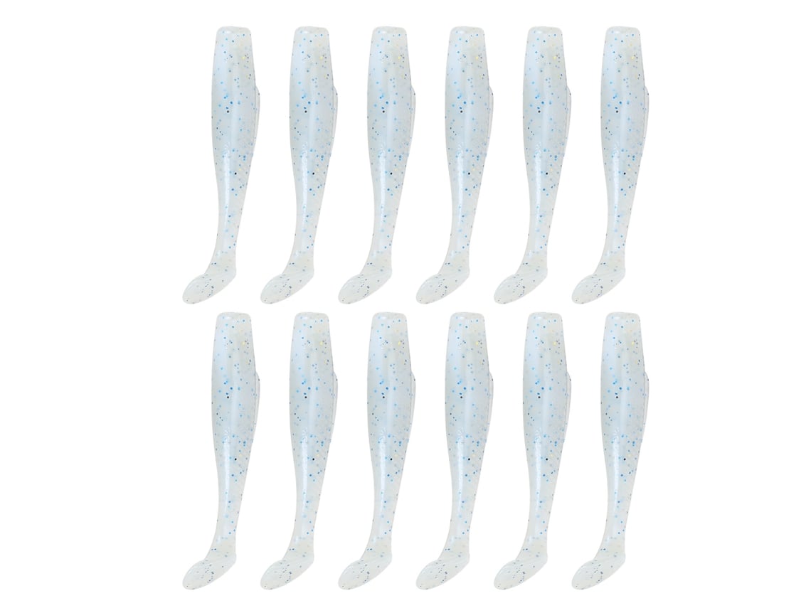 Danu26-2 Set 6pcs/set Cebo De Pesca Artificial De Silicona Suave Cola T Accesorio De Pesca 6