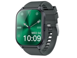 Smartwatch con pantalla curva amoled, llamadas bluetooth, monitorización de frecuencia cardíaca, presión arterial, oxígeno en sangre y sueño con bestvite