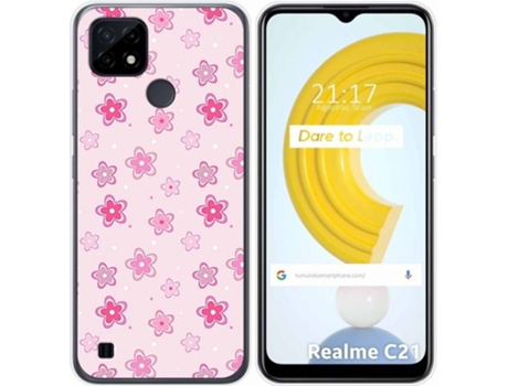 Carcasa Realme C21 TUMUNDOSMARTPHONE Flores Multicolor