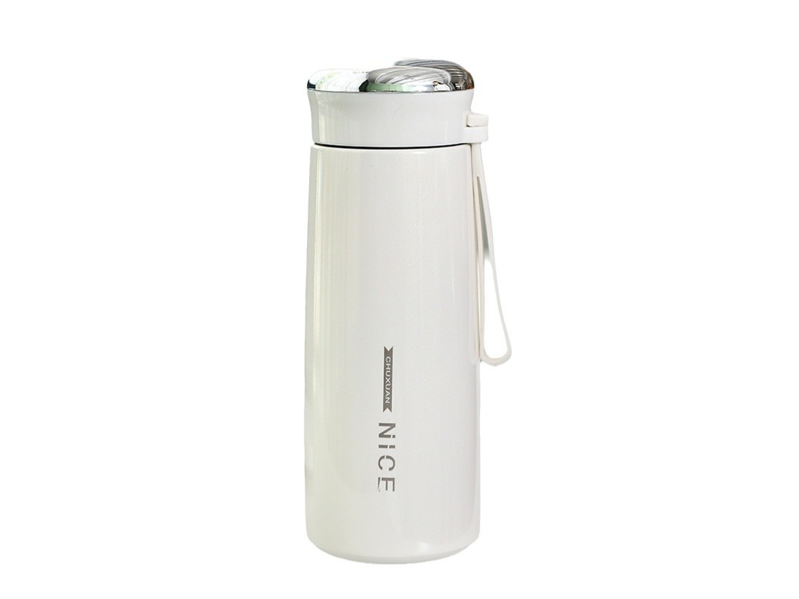 Taza térmica de acero inoxidable portátil para estudiantes, de gran capacidad
