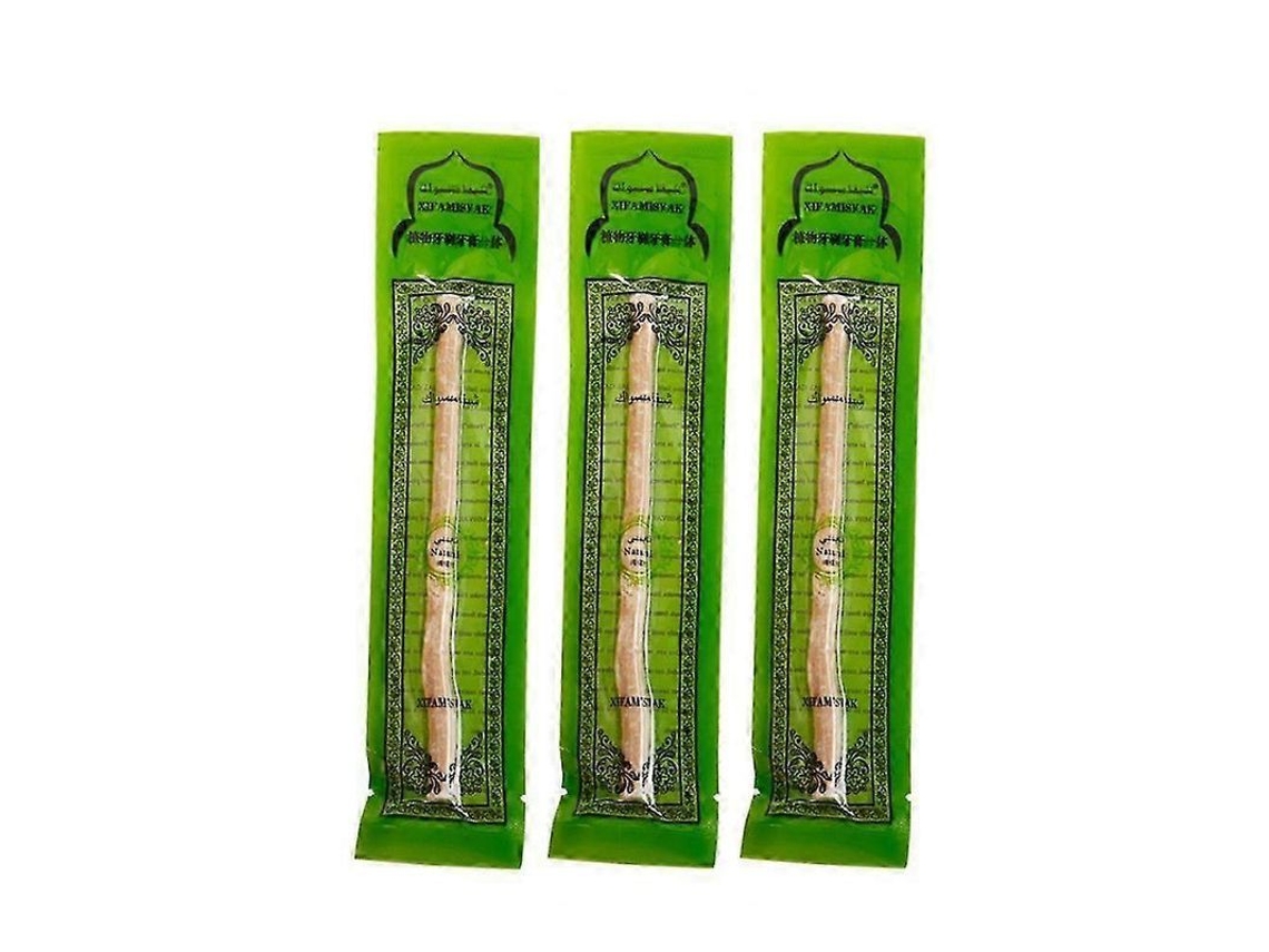 Pau De Miswak 2025, Cepillo De Dientes Natural, As-salah 3 Piezas, Limpieza Profunda, Protección De Las Encías