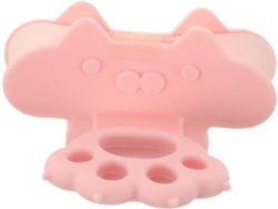 Elevador de asiento de inodoro con forma de gato, rosa. Slowmoose
