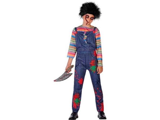 Disfraz de Niño DISFRAZZES Muñeco Diabólico (Talla: 10 a 12 años)