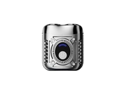 Barbeador Elétrico Duas Cabeças Portátil Mini Lavável Com Cabeças Flutuantes Para Homens - Ideal Para Viagem